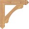 Ekena Millwork Legacy Arts & Crafts Smooth Bracket, Western Red Cedar, 3 1/2"W x 22"D x 22"H BKT04X22X22LEC03SWR - alternate 2